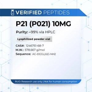 P21 Peptide 10MG (P021)